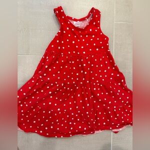 Hanna Andersson Red Polka Dot Kids Dress